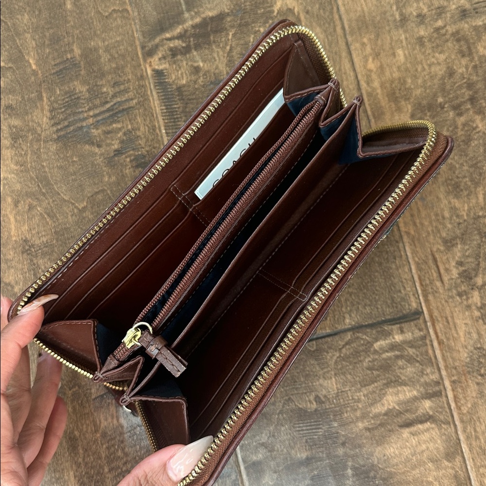 Coach Multicolor Patchwork Wallet - Picture 3 of 3